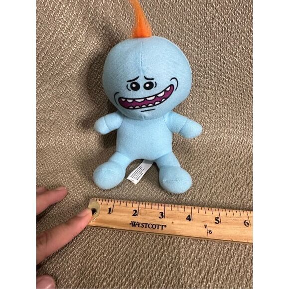 Mr. Meeseeks Plush Rick and Morty Blue Alien 7" Stuffed Animal Toy Factory - Picture 10 of 10